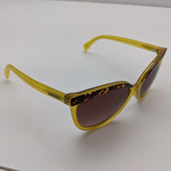 🕶️Italy design! Diesel DL0081 Semi Cat Eye Sunglasses col.56F 59/16-140 /JLE204 - Picture 4 of 8